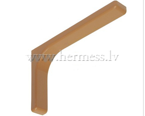Plaukta stiprinjums - konsole 90o le, melns